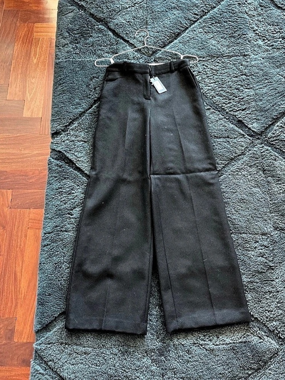 AritziaBabaton Sylvan Wide Leg Wool Pants in Black NWT